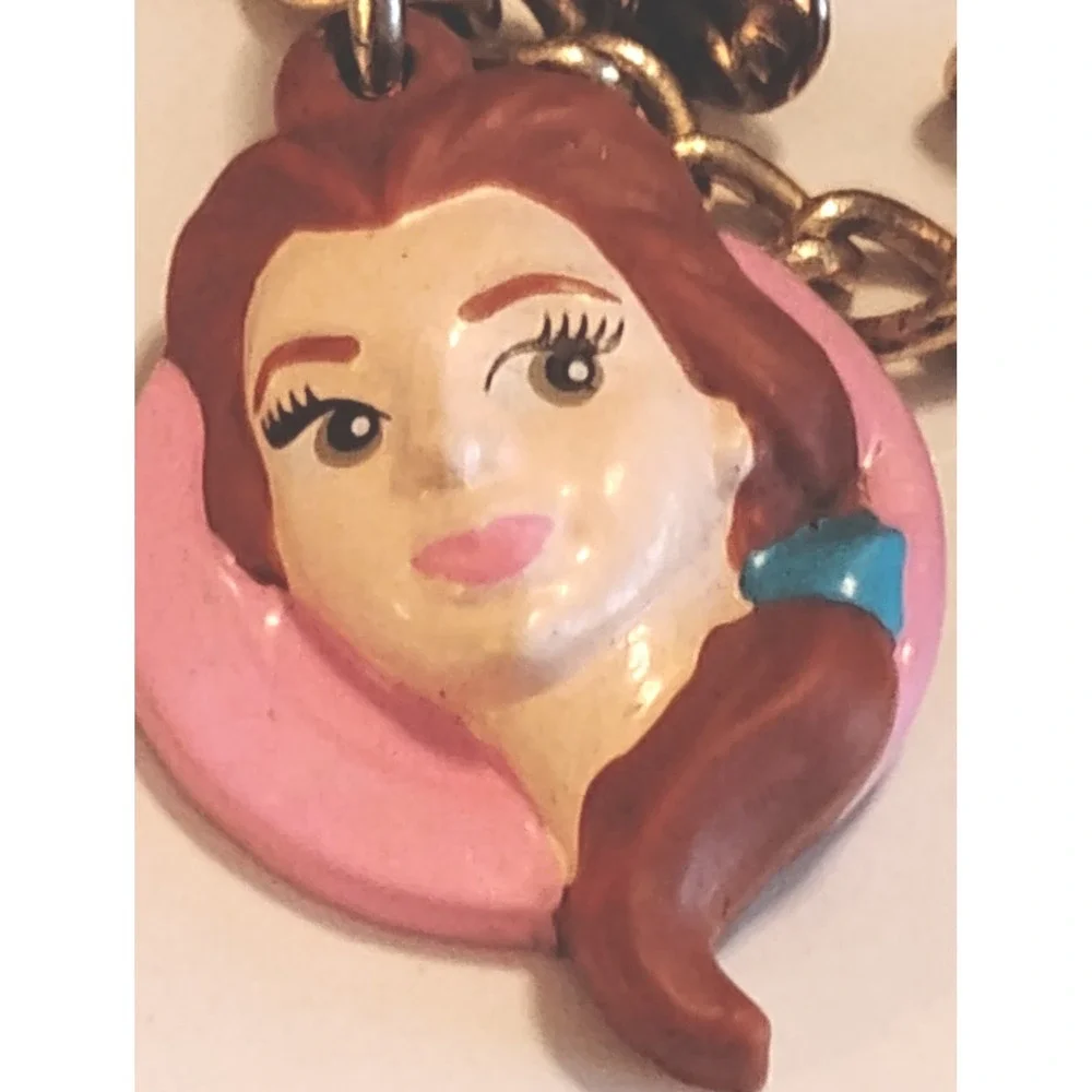 RARE Vintage 1991 Beauty and the Beast Disney Bracelet Kidcore Deadstock Retro